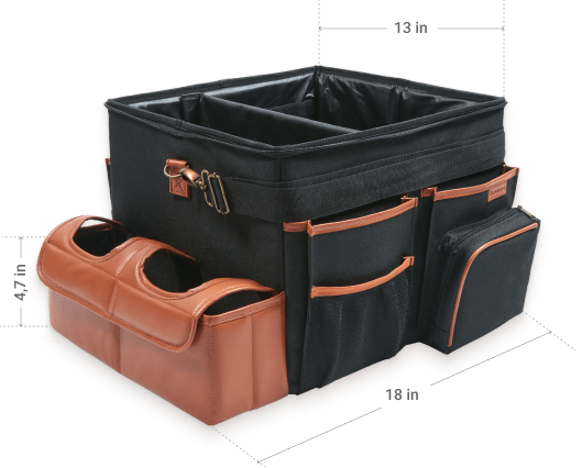 Magic Box Car Organizer Size